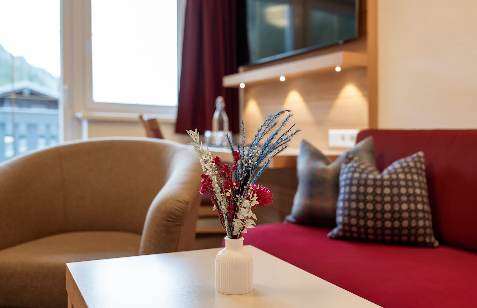 Gemütliche Doppelzimmer und Familienzimmer sowie Einzelzimmer im Hotel Sonnschupfer in Schladming