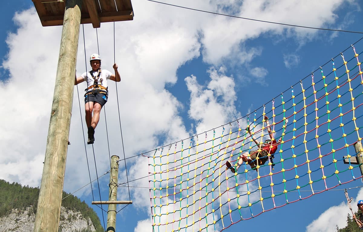 Hochseilgarten in Gr&ouml;bming &copy; Schladming-Dachstein / BAC